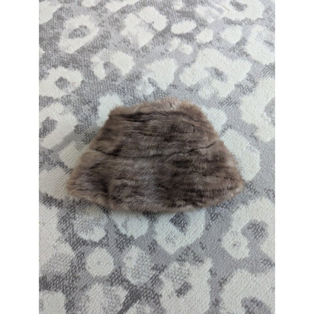 The Bon Marche Vintage Genuine Mink Fur Hat